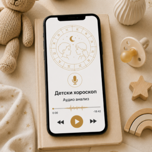Детски хороскоп – персонален аудио астрологичен анализ за дете с натална карта и анализ на характера