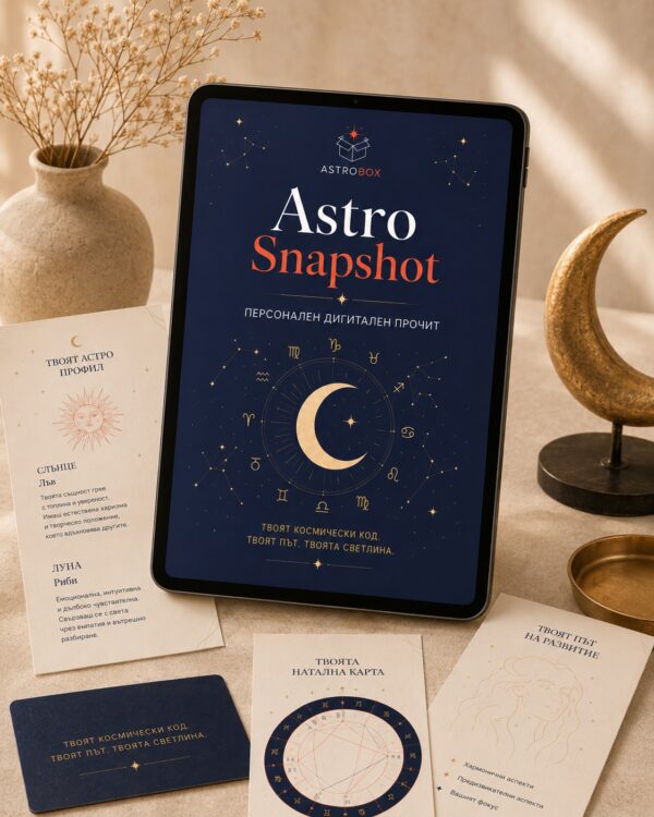 Astro Snapshot персонален дигитален прочит на натална карта